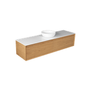 Edge Largo 1800 Side X Side Wall Hung Vanity - 6 Colours gallery detail image