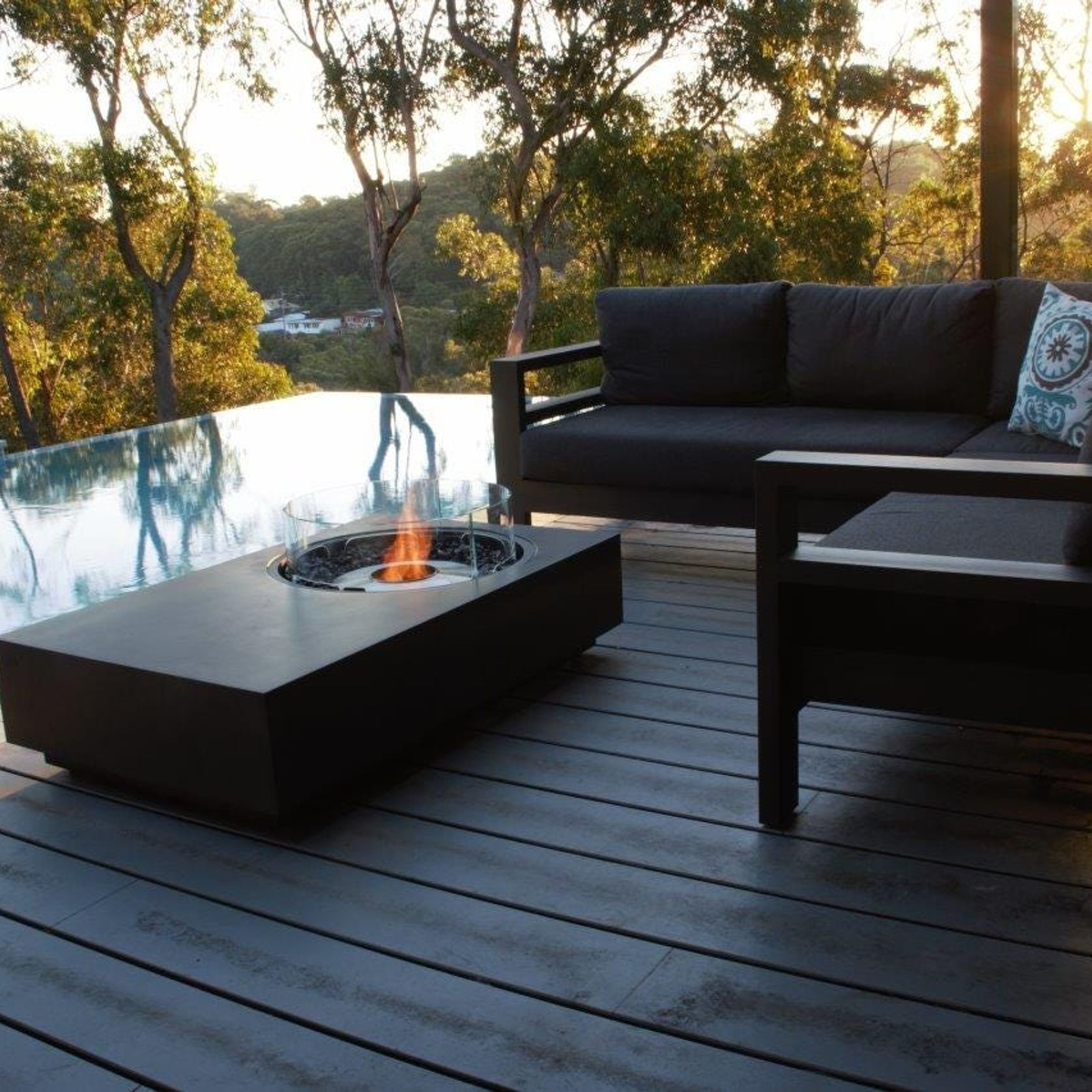 Ecosmart Ethanol Tequila 50 Fire Table | Graphite gallery detail image