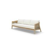 Kubu 4pc Rope Outdoor Lounge Setting - 3 Seater gallery detail image