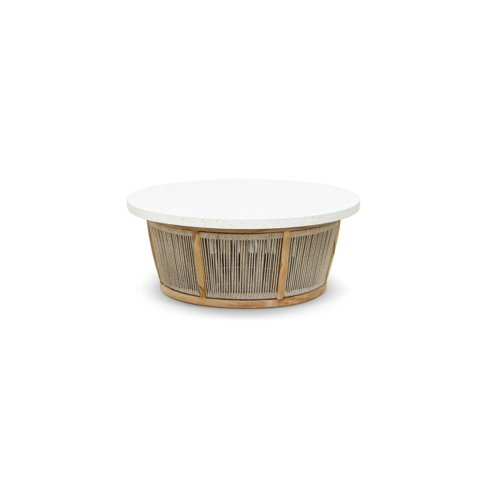 Granada 4pc Rope Outdoor Lounge Setting - Rope Coffee Table gallery detail image