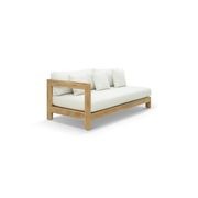 Coast 7 Seater Teak Outdoor Modular Lounge Setting gallery detail image