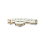 Coast 8 Seater Teak Outdoor Modular Lounge Setting gallery detail image