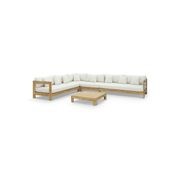 Coast 8 Seater Teak Outdoor Modular Lounge Setting gallery detail image