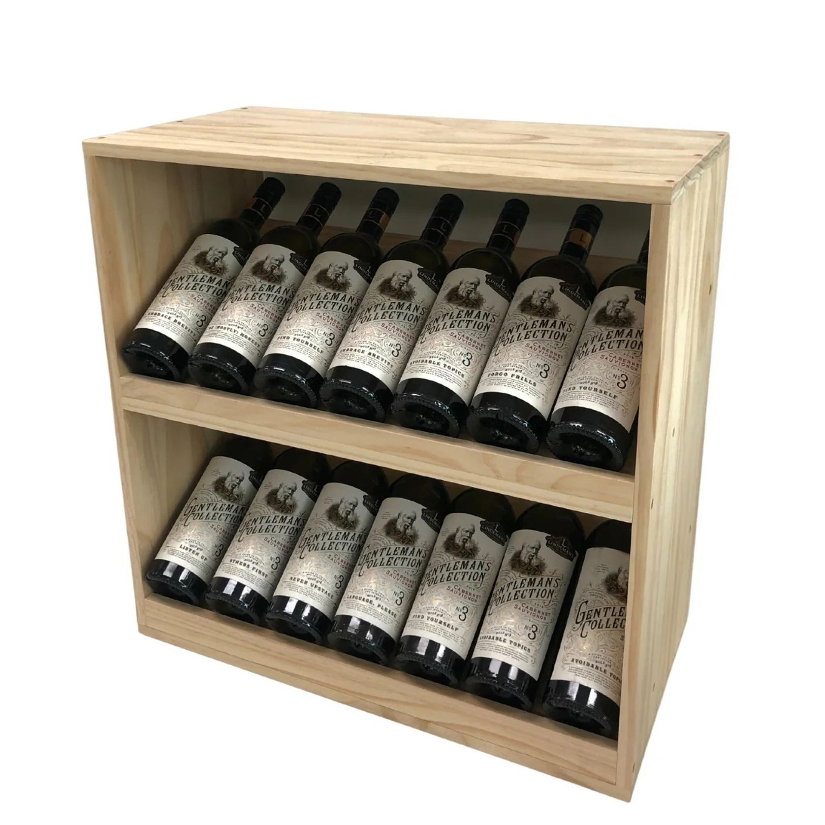 Modular Timber Wine Storage Cubes gallery detail image