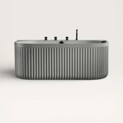 DORIA Back-to-Wall Bath with Faucet gallery detail image