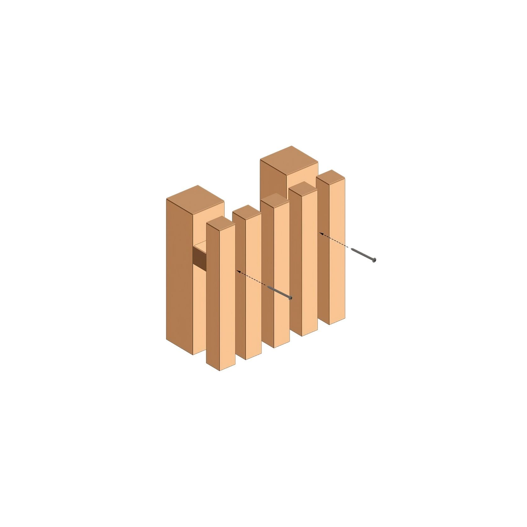 Rail Aluminium Batten System gallery detail image