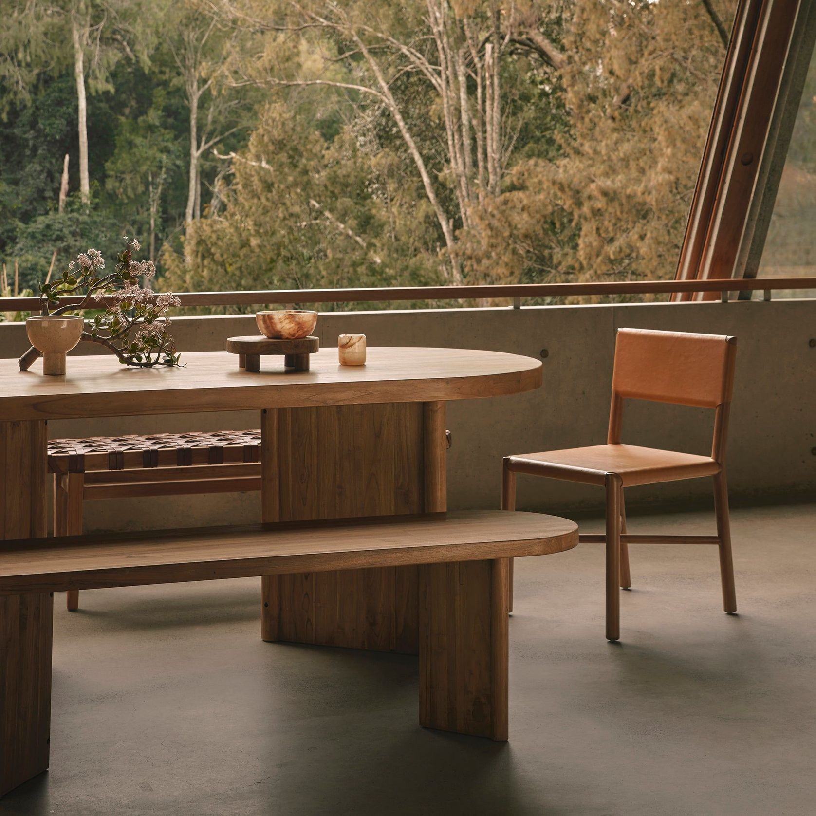Otto Rounded End Dining Table gallery detail image