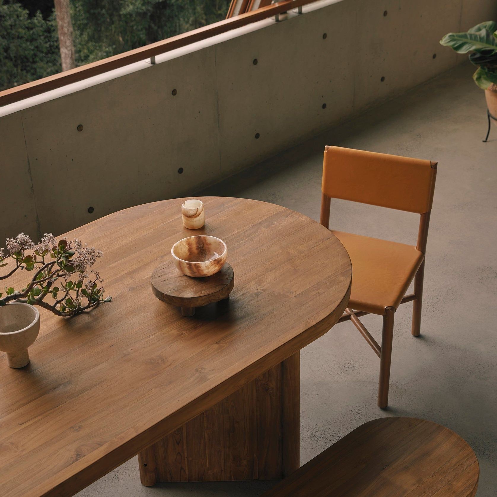 Otto Rounded End Dining Table gallery detail image