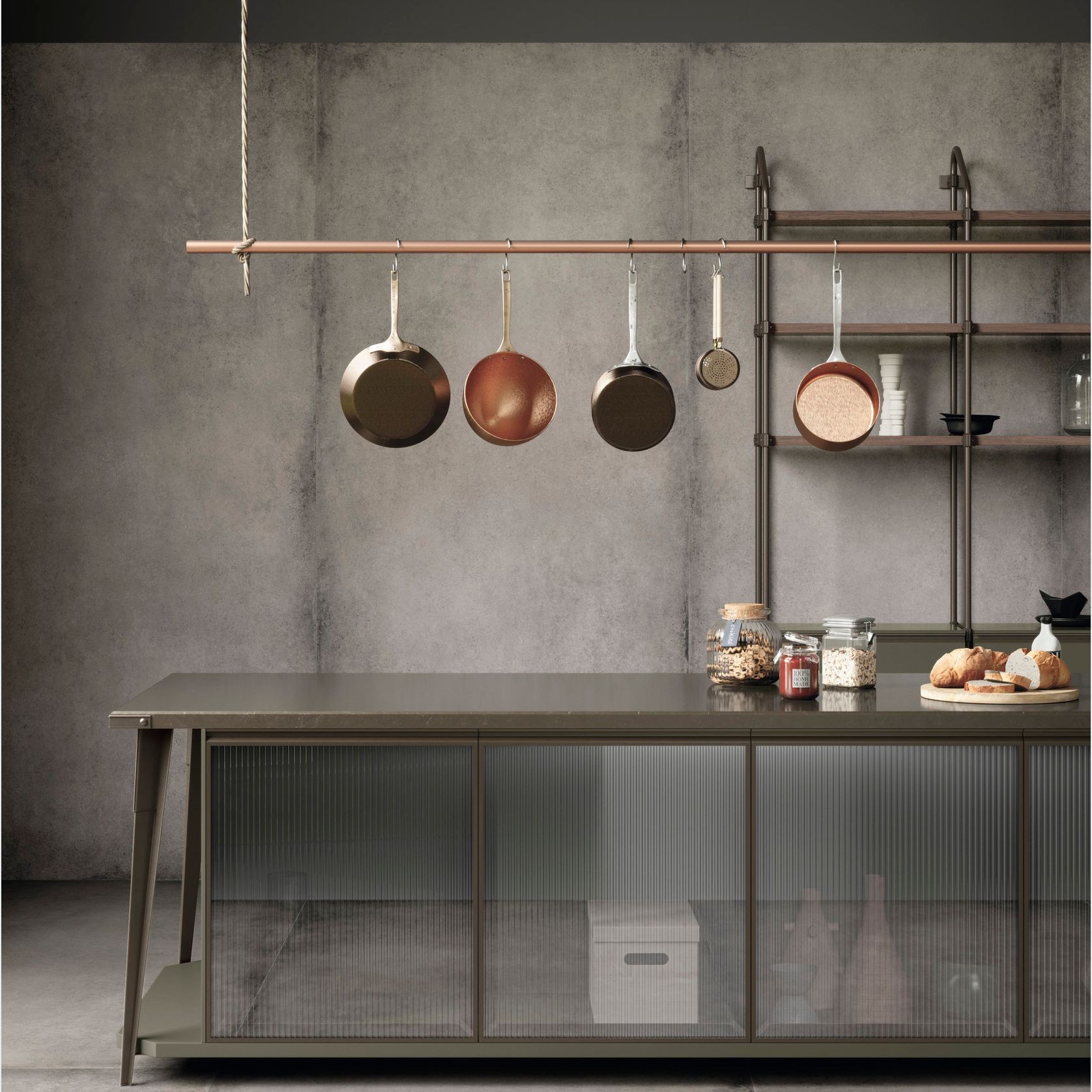 Aged Concrete Diesel Living Tiles gallery detail image