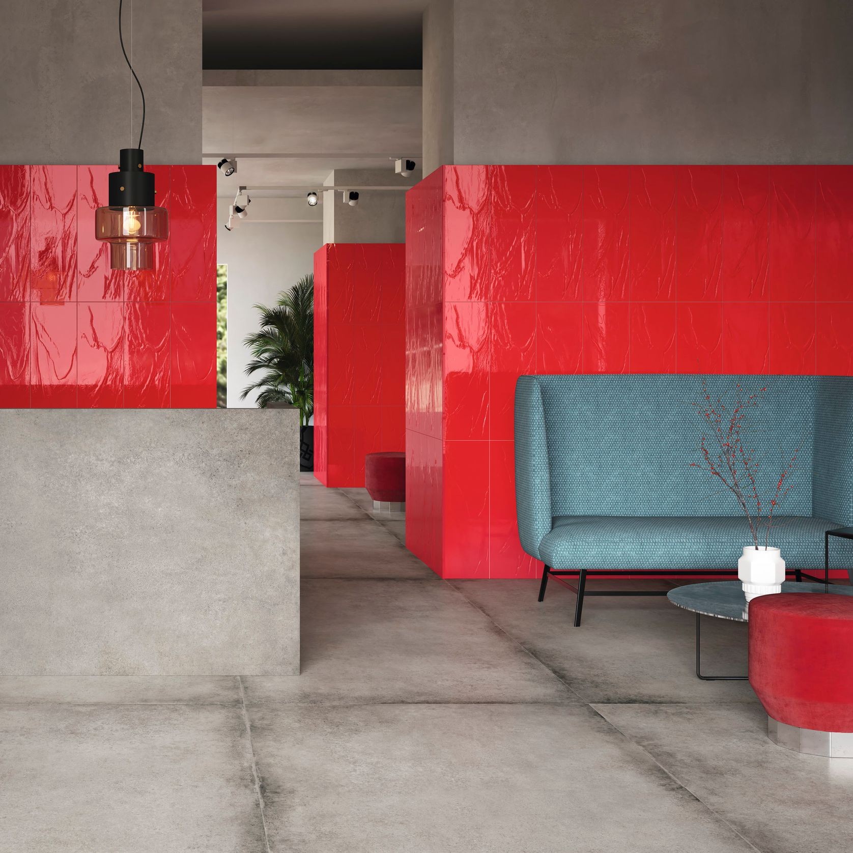Aged Concrete Diesel Living Tiles gallery detail image