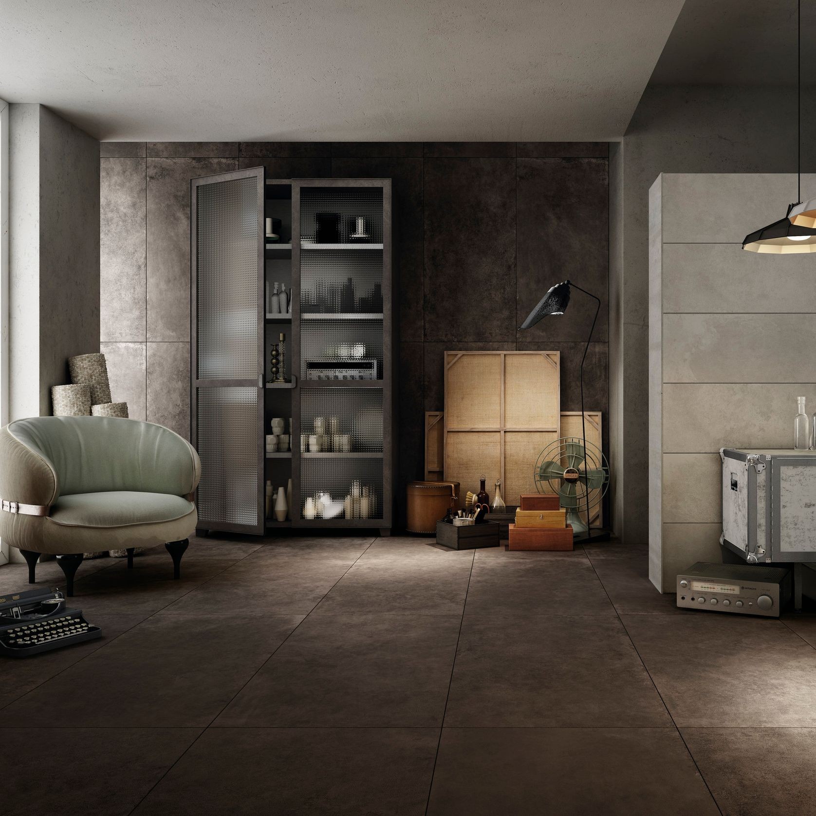 Hard Leather Diesel Living Tiles gallery detail image