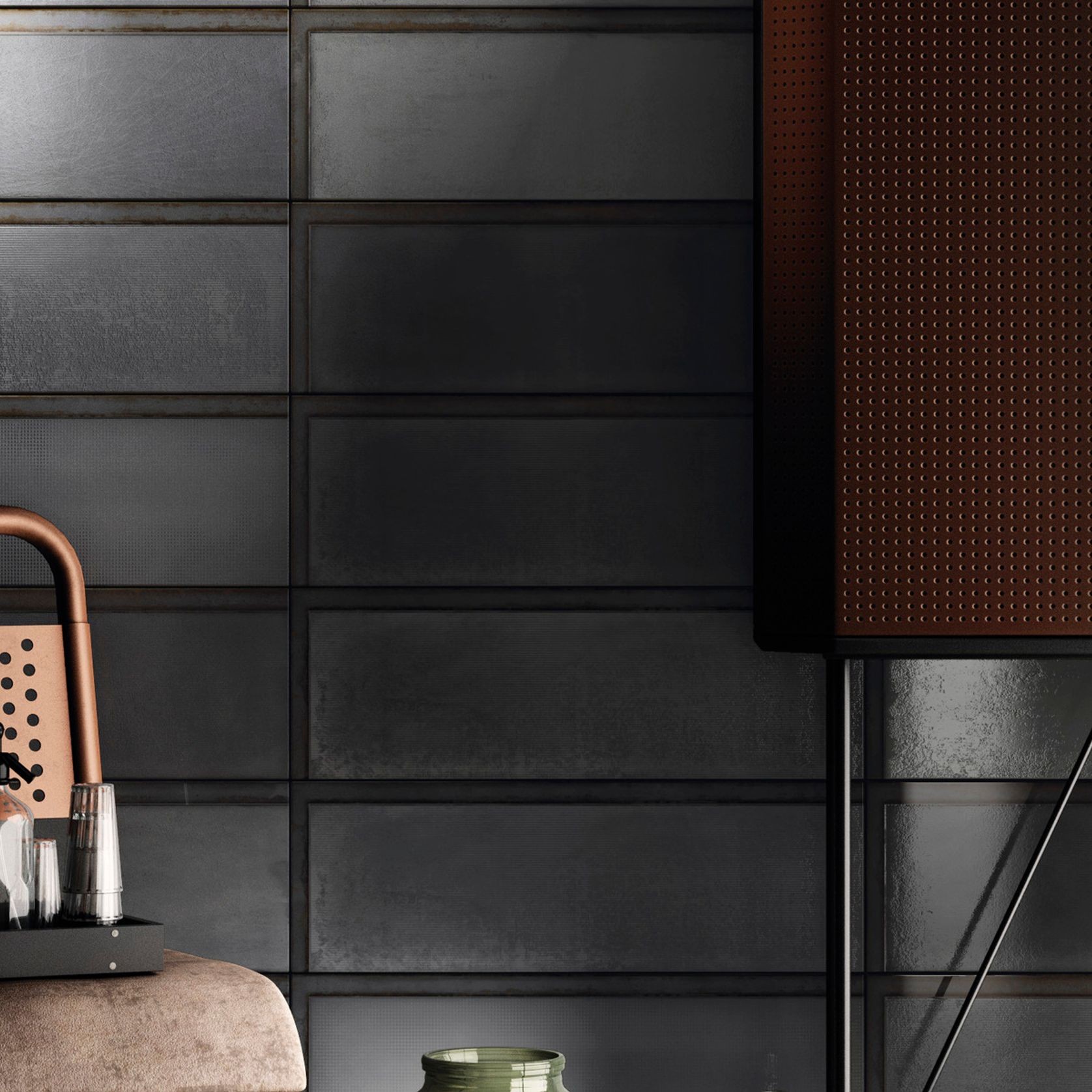Industrial Glass Wall Tiles gallery detail image