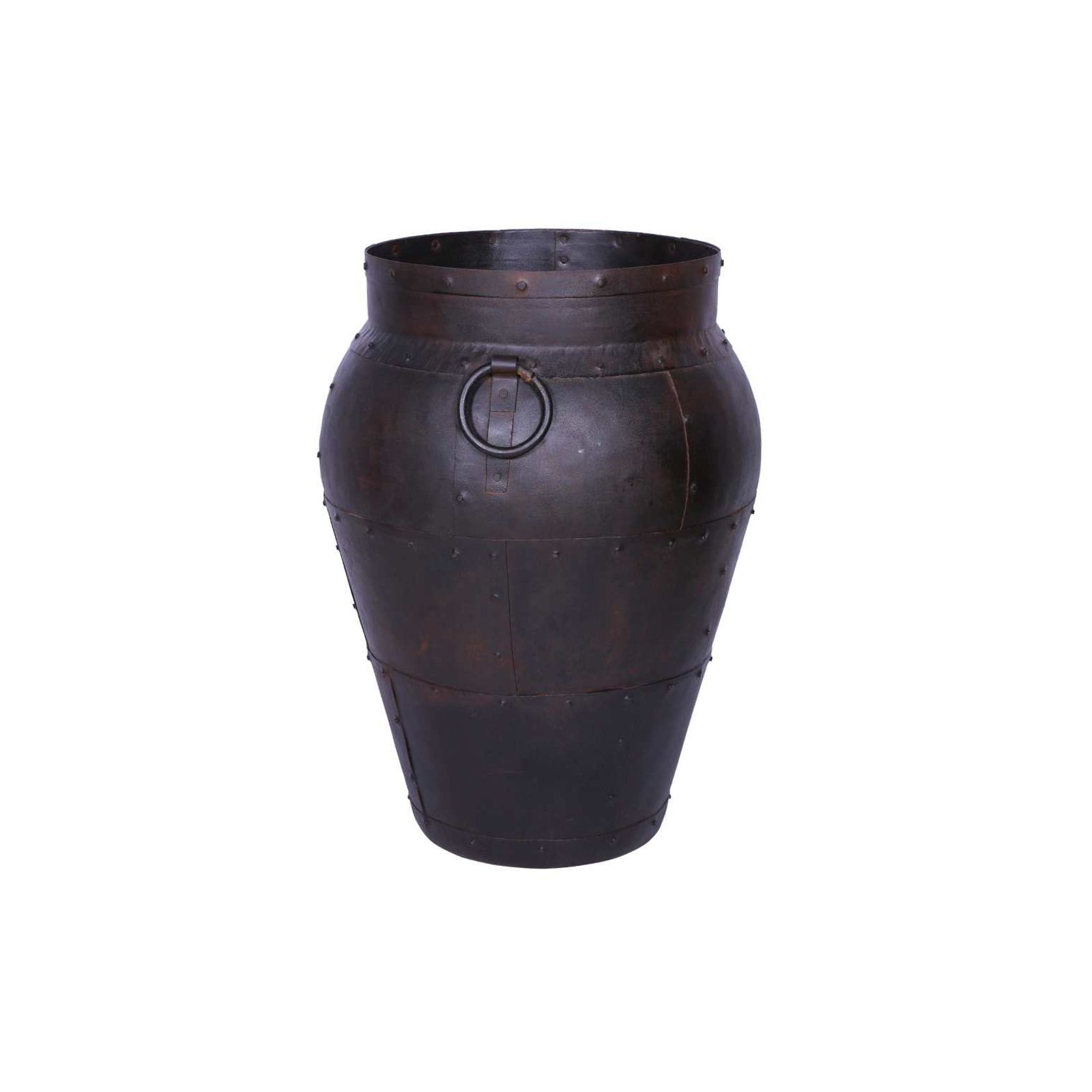 Iron Studded Pot | Medium gallery detail image