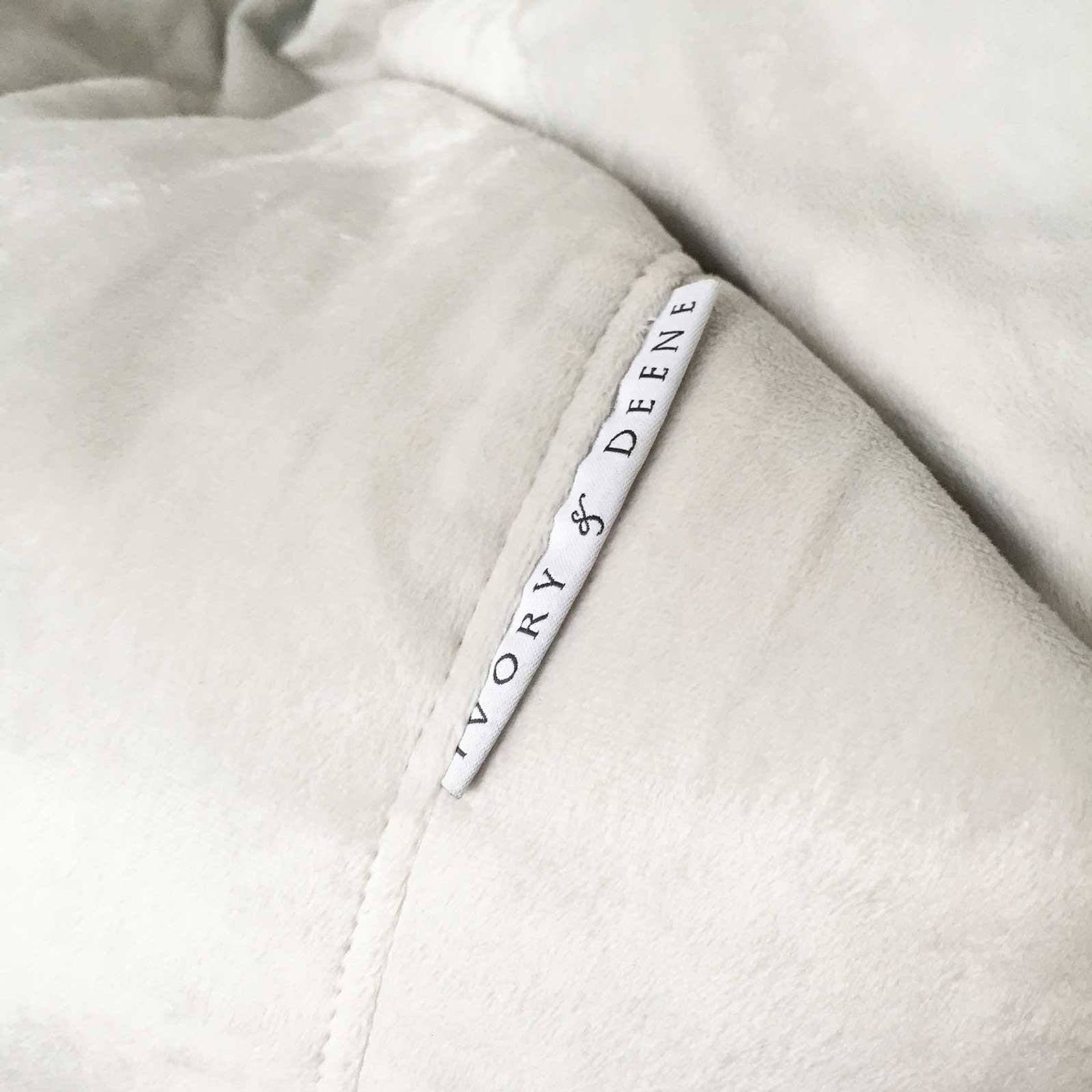 Pierre Fur Bean Bag - Ivory gallery detail image