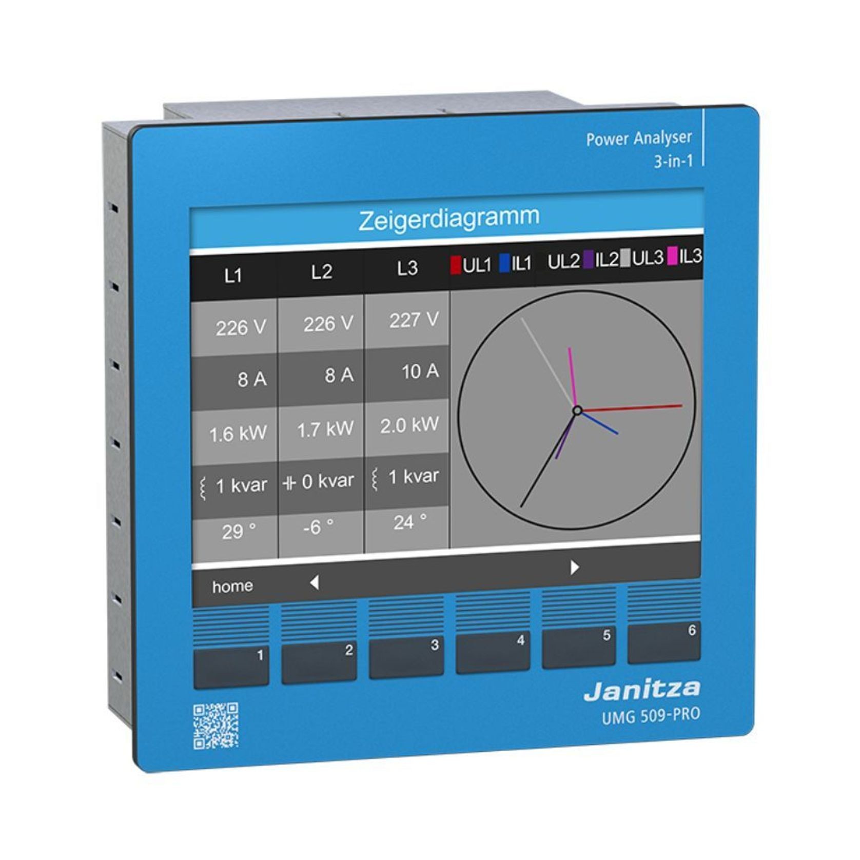 UMG 509 PRO Network Analyser gallery detail image