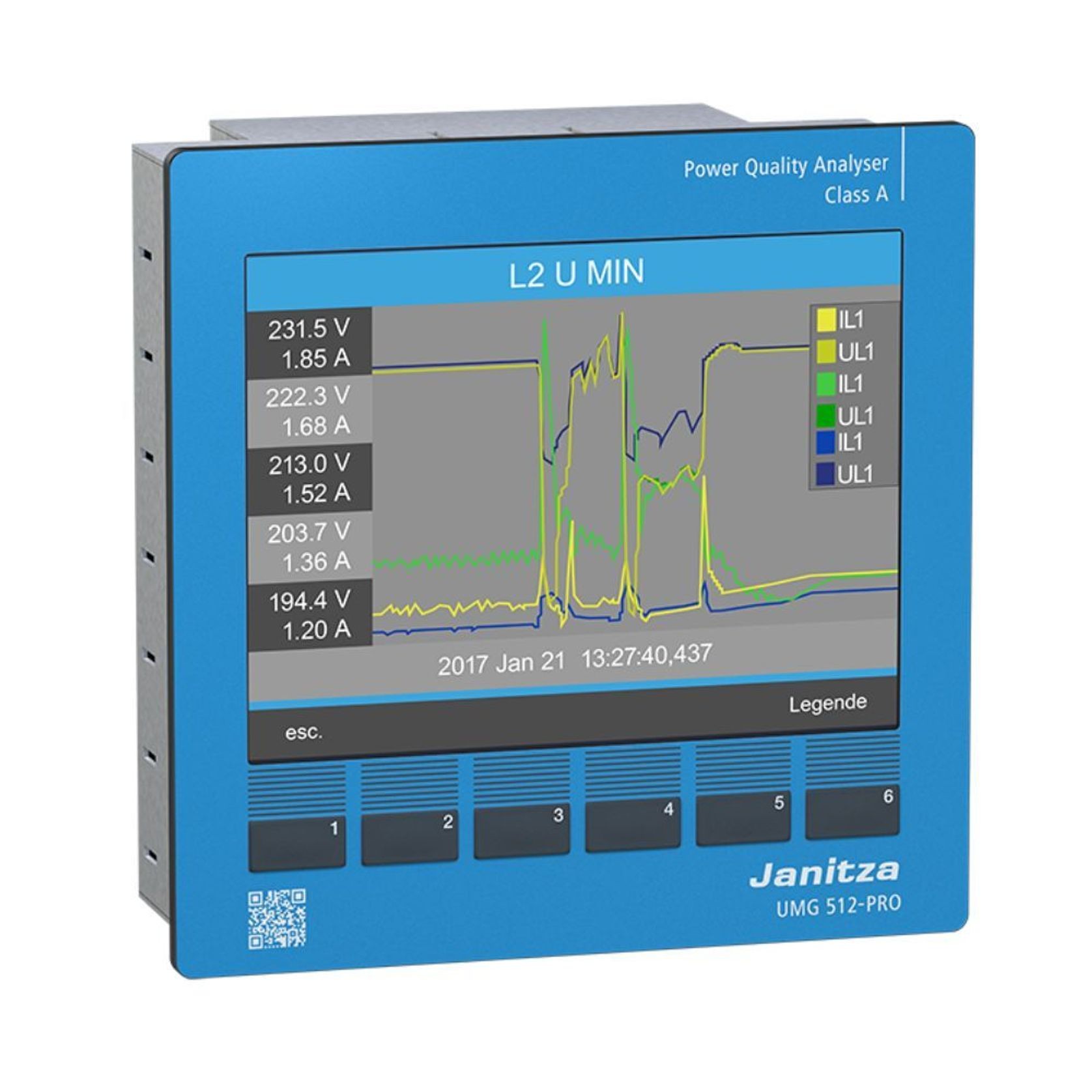 UMG 512 PRO Power Analyser gallery detail image