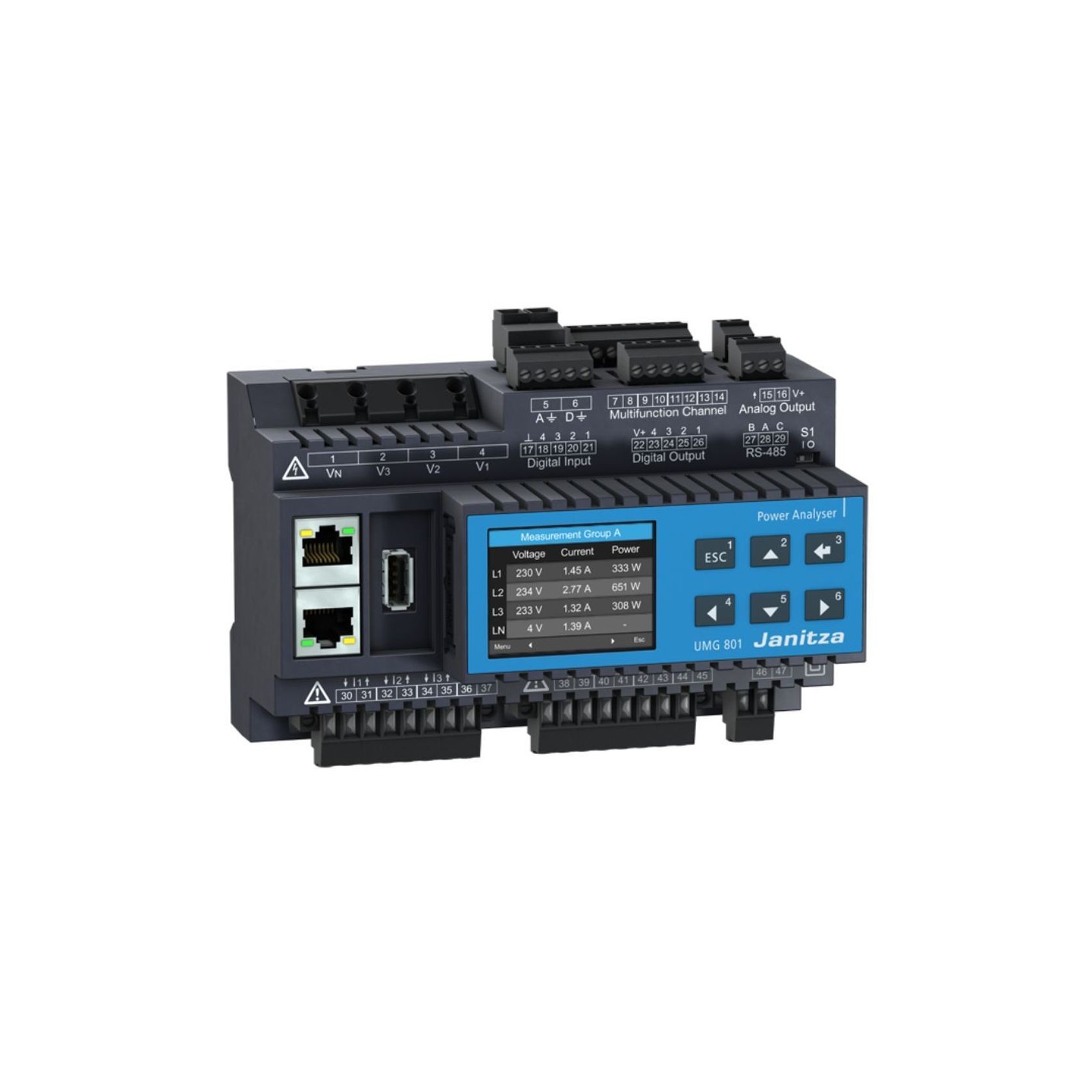 UMG 801 Power Analyser gallery detail image