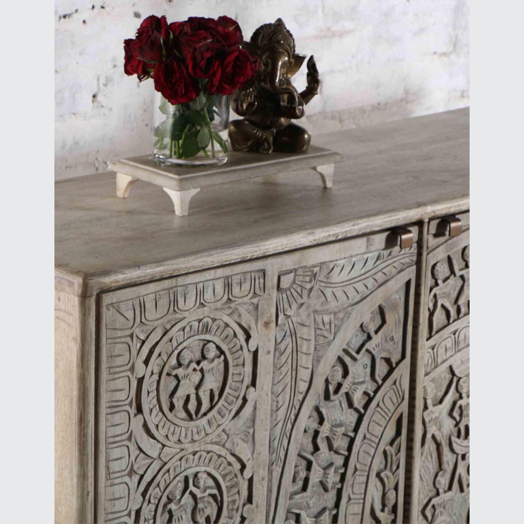 Jannat Carved Cabinet gallery detail image