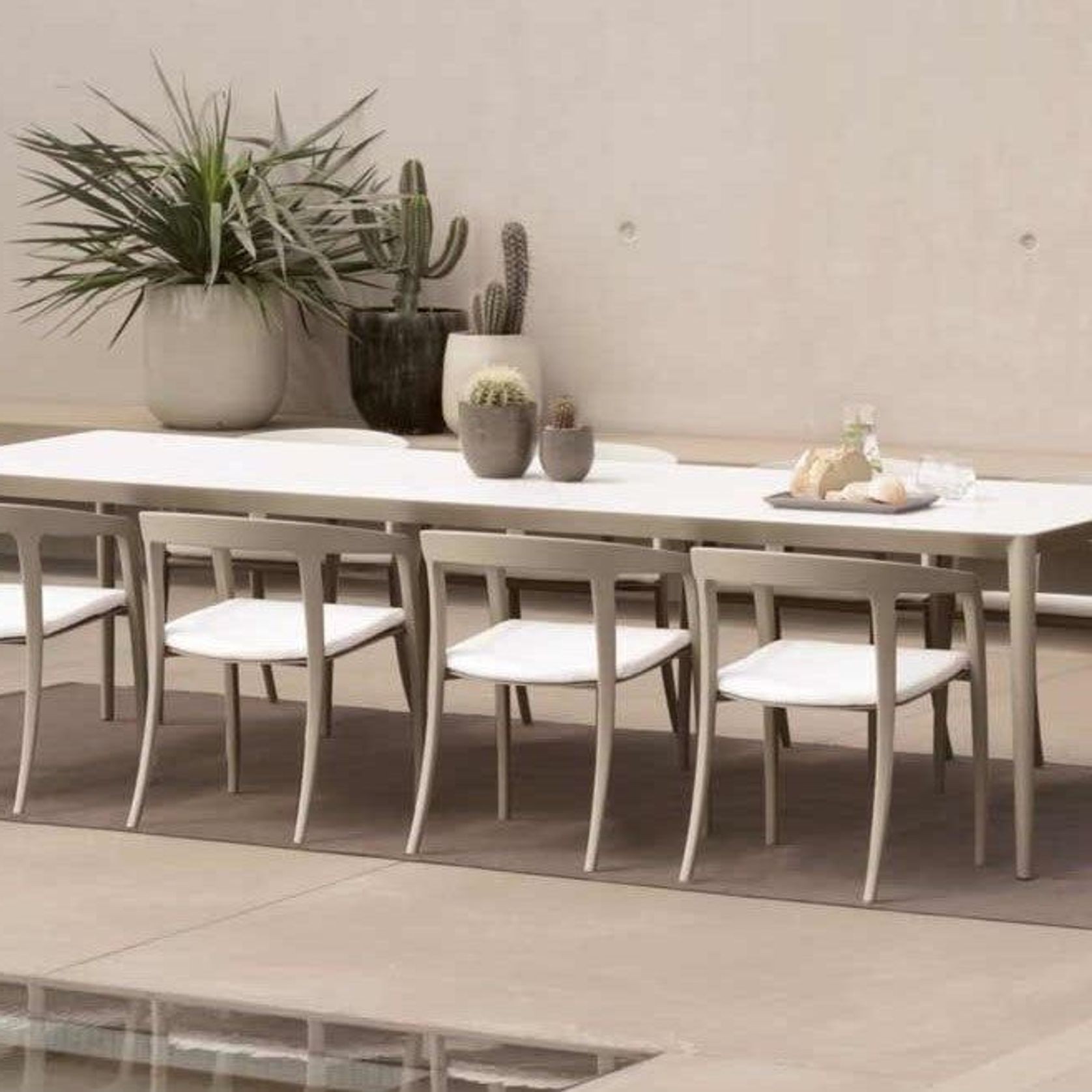 Jive Aluminium Dining Chair gallery detail image