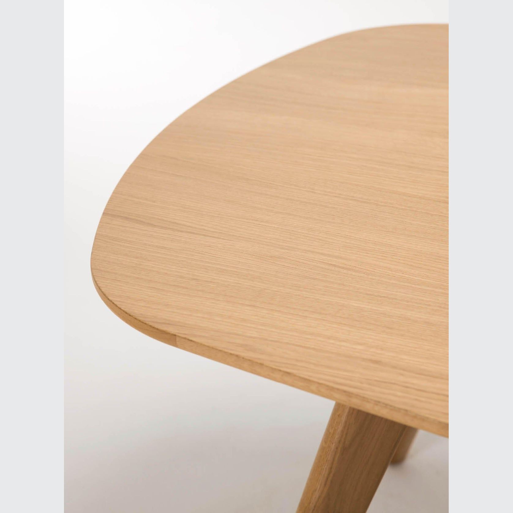 Johanna Elliptical Timber Table gallery detail image
