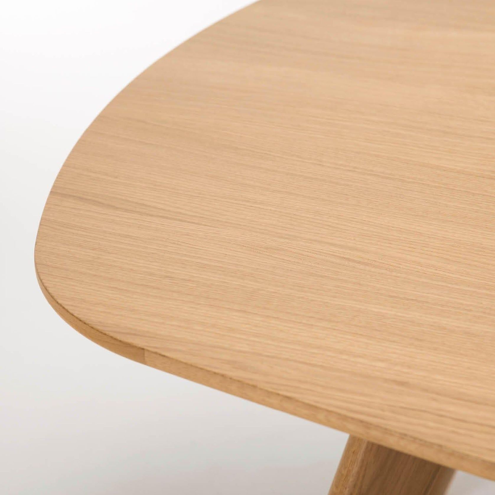 Johanna Elliptical Timber Table gallery detail image