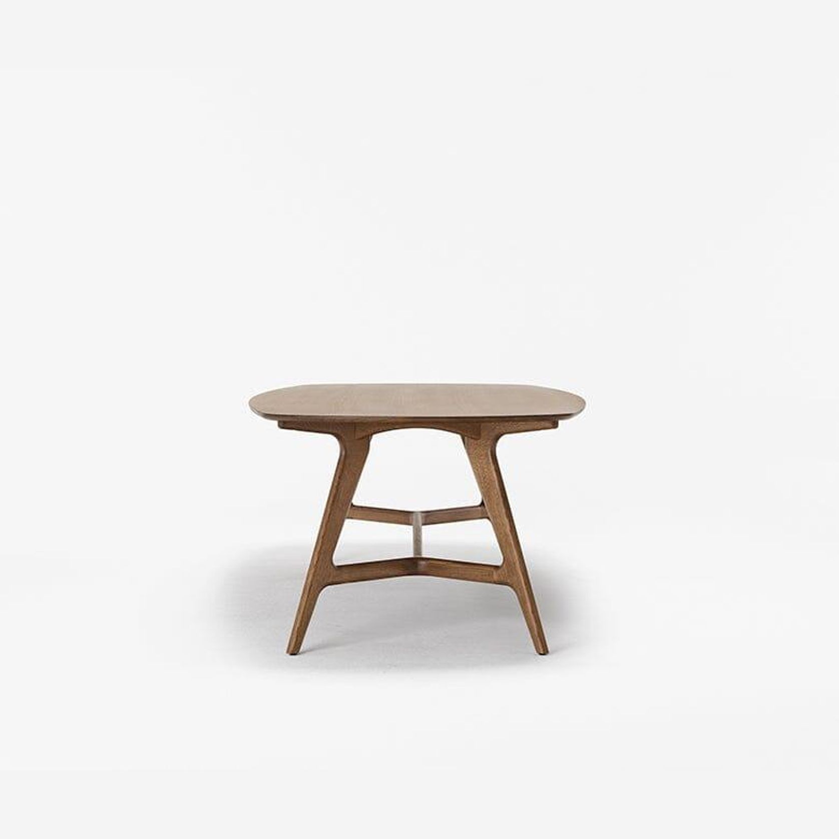 Johanna Elliptical Timber Table gallery detail image