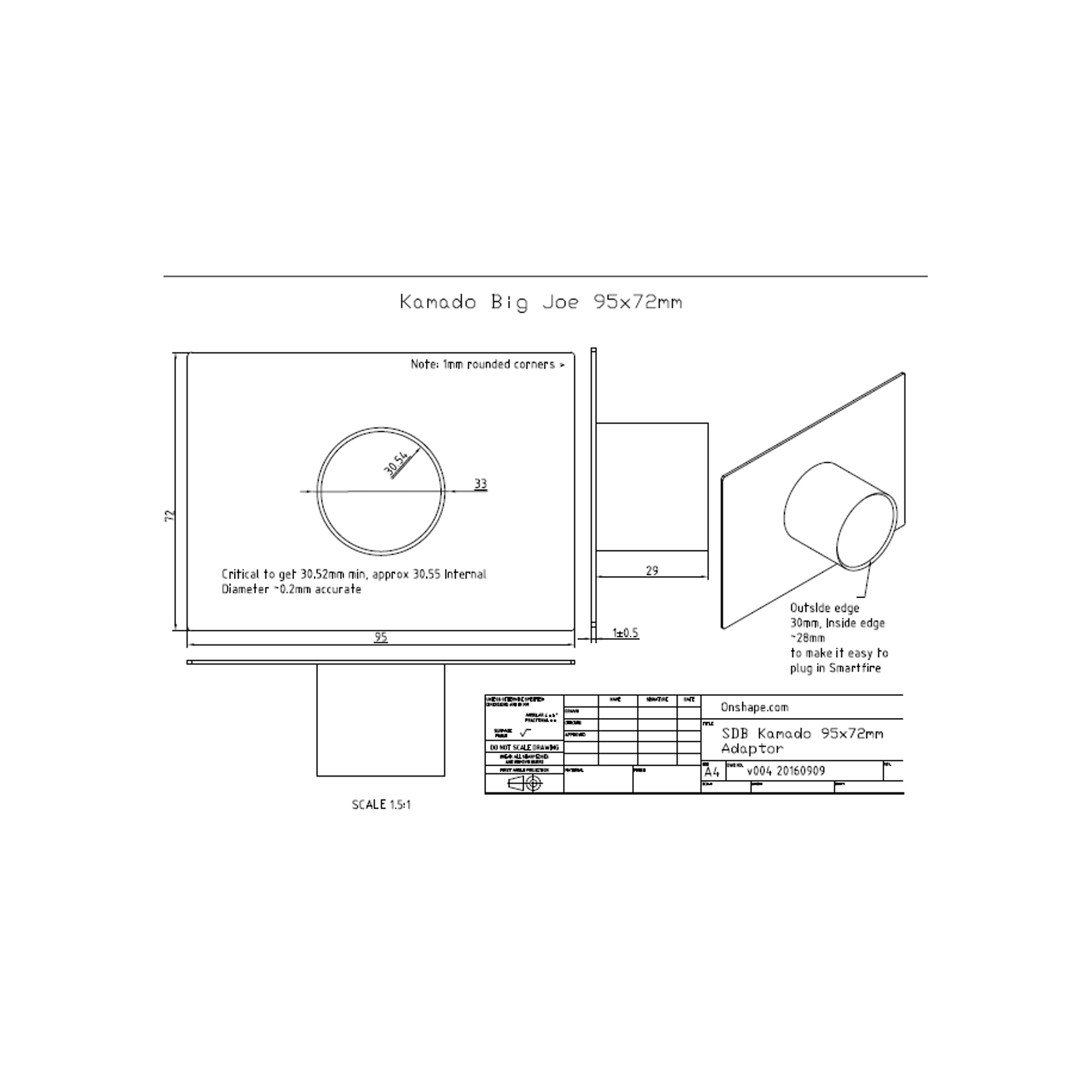 Smartfire Kamado Adaptor gallery detail image