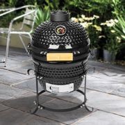 13 - Inch Kamado Ceramic Charcoal Grill With Bonus Accessory Pack gallery detail image