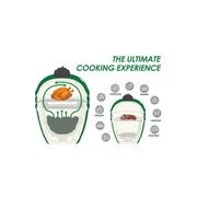 21-Inch Kamado Ceramic Charcoal Grill With Bonus Accessory Pack gallery detail image