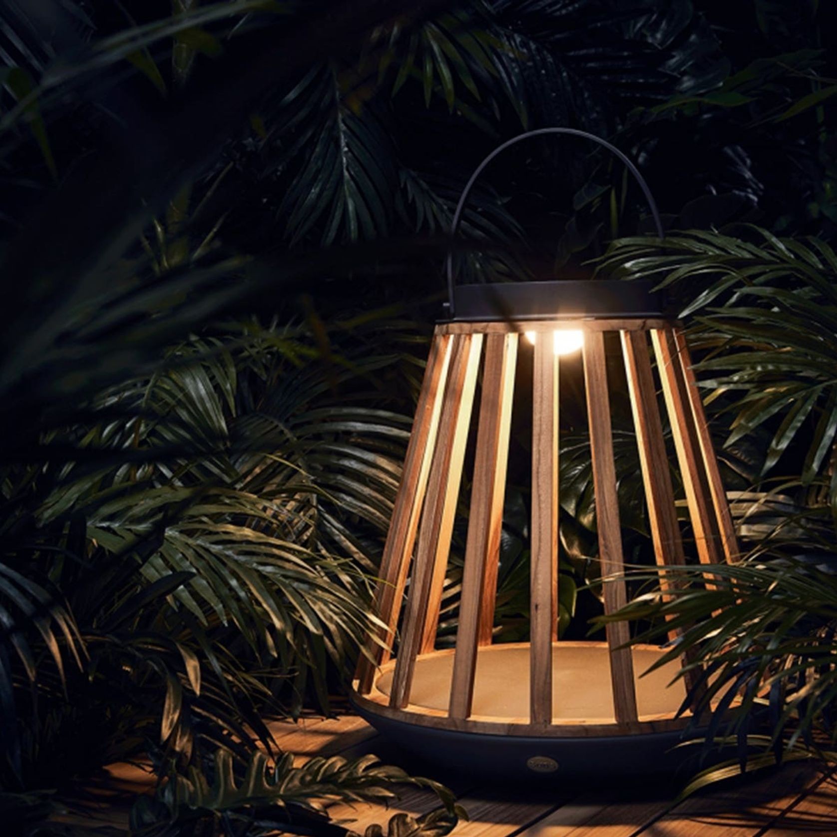 Kate with Jill Outdoor Solar Lamp and Stand - Medium gallery detail image