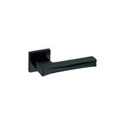 Kawajun TTT Blasted Black Aluminium Door Leverset gallery detail image