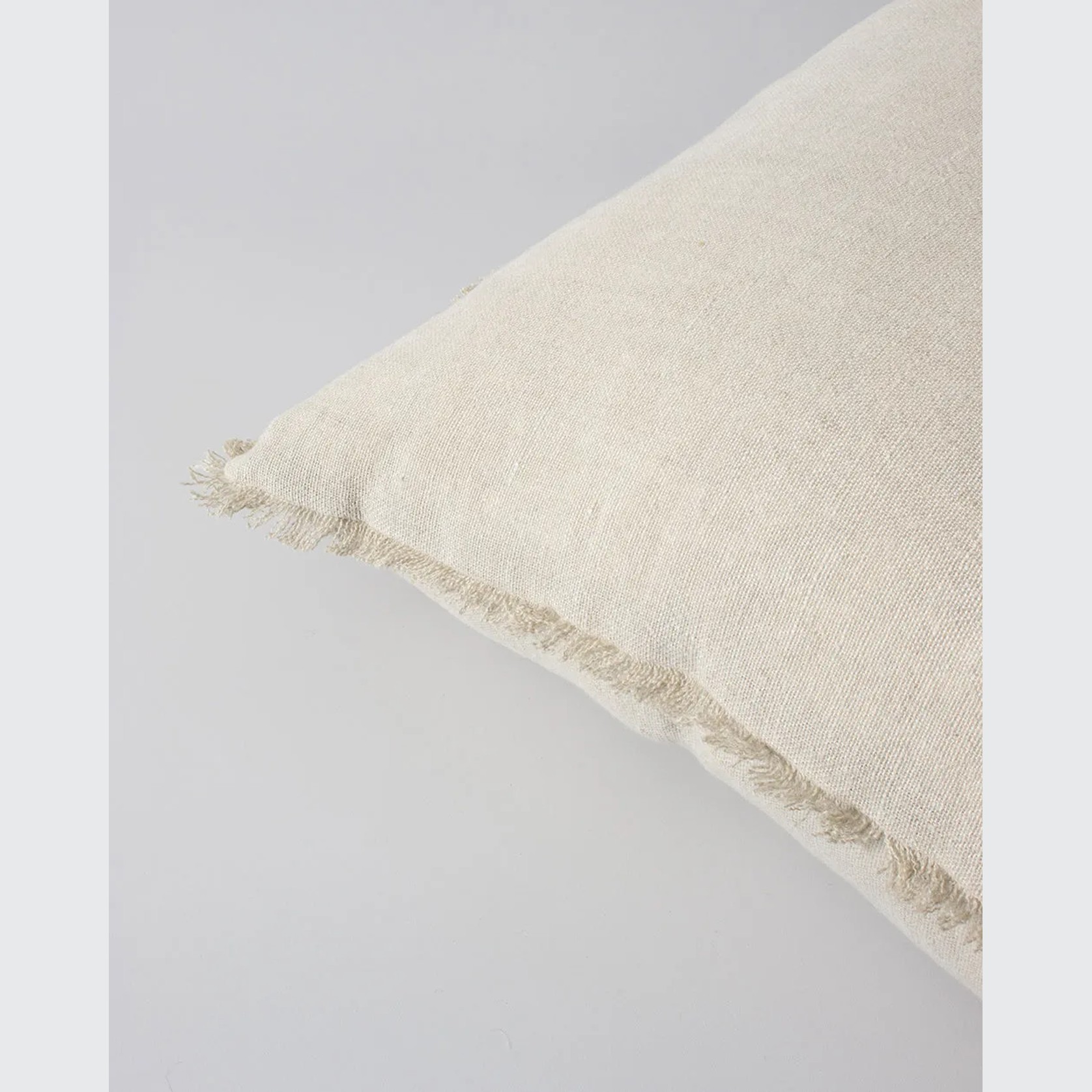 Baya Keaton Cushion - Cream | 100% Linen gallery detail image