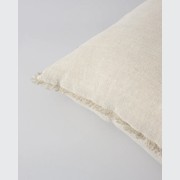 Baya Keaton Cushion - Cream | 100% Linen gallery detail image