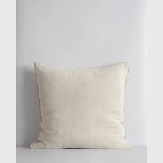 Baya Keaton Cushion - Cream | 100% Linen gallery detail image