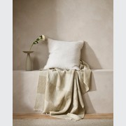 Baya Keaton Cushion - Cream | 100% Linen gallery detail image