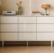 Kemi Cream Tulip Poplar Painted 9 Drawers Chest gallery detail image