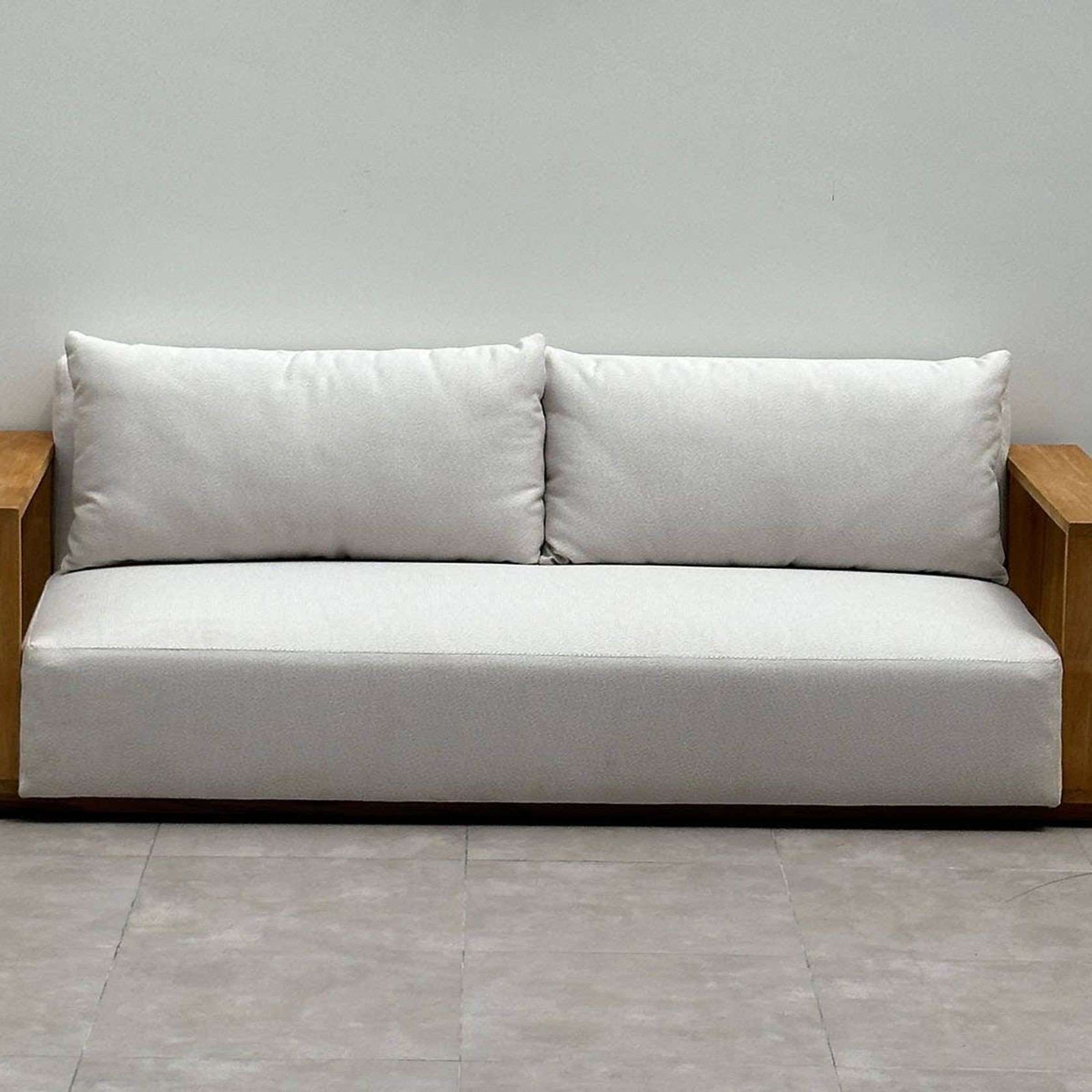 Kendari 3 Seater Teak Outdoor Lounge gallery detail image
