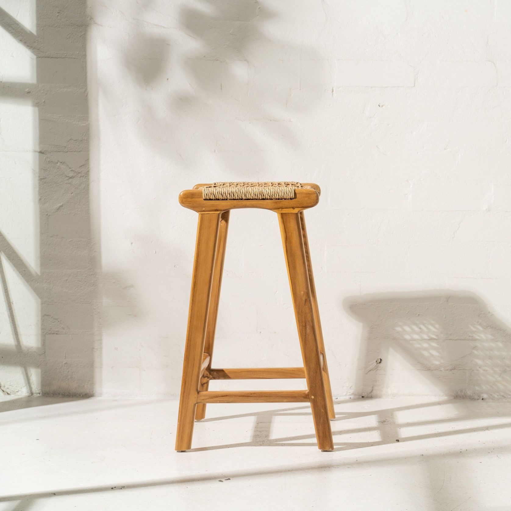 Khairi Woven Barstool gallery detail image