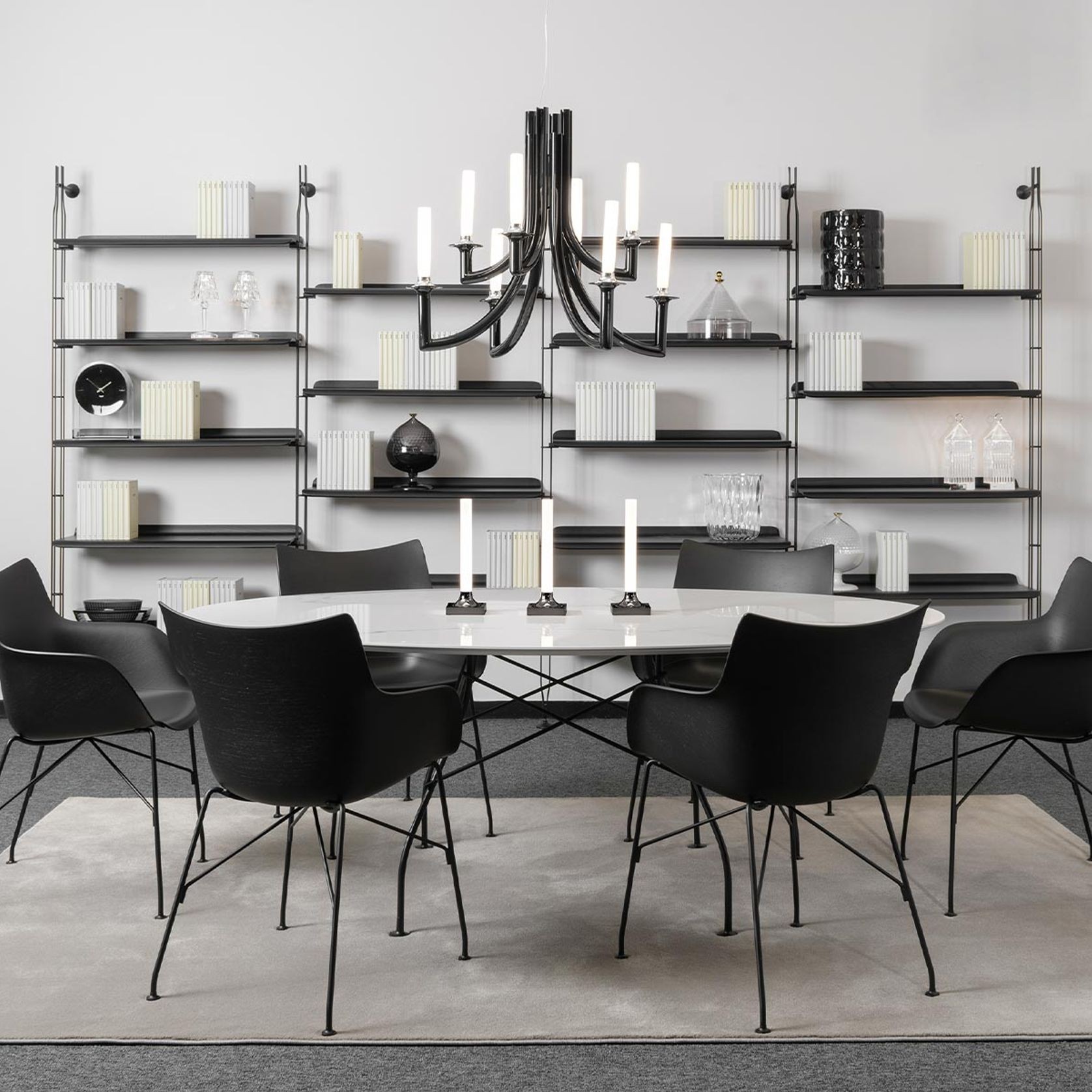 Khan Suspension Lamp - Metallic gallery detail image