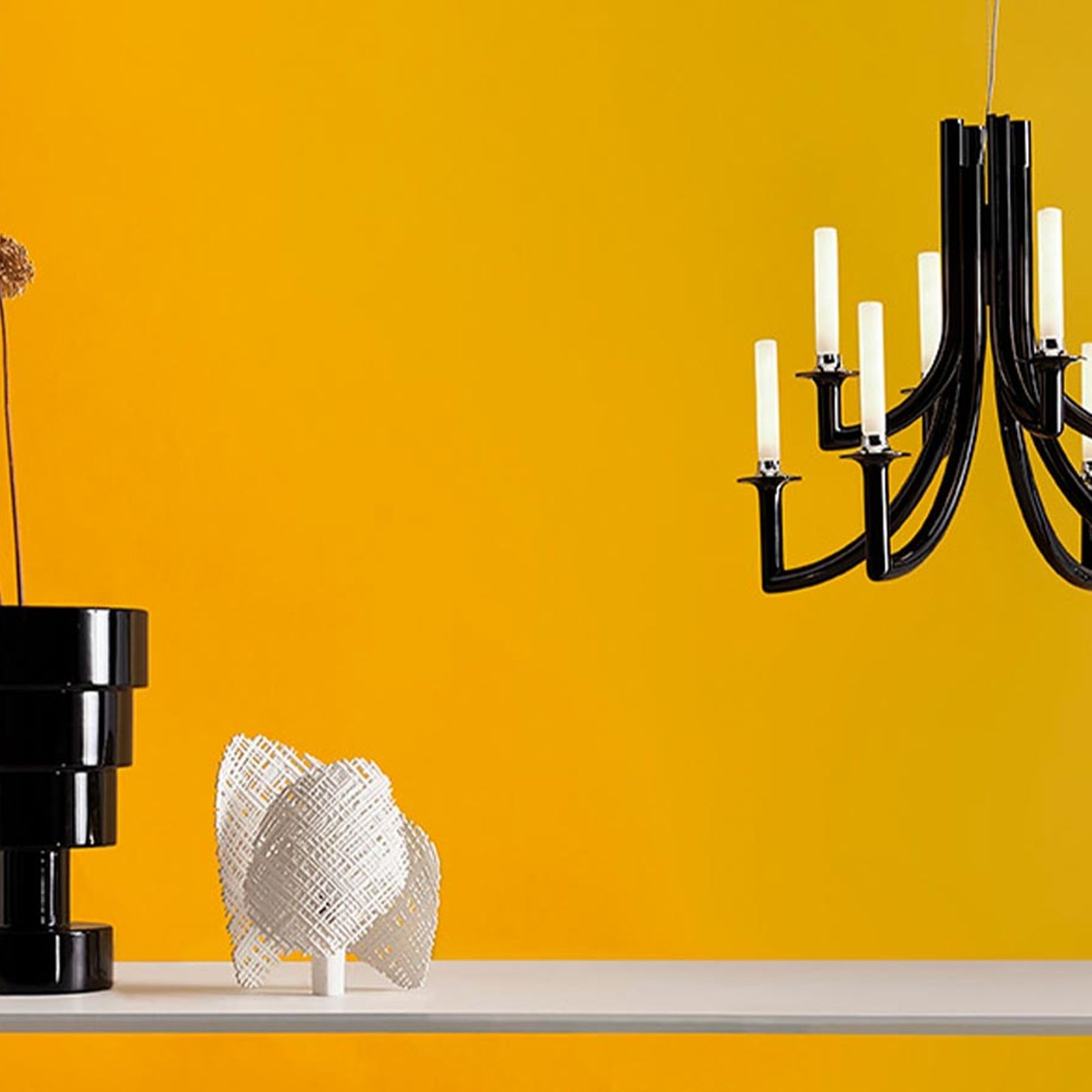 Khan Suspension Lamp - Metallic gallery detail image