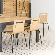 Klip Chair - Four Metal Legs gallery detail image