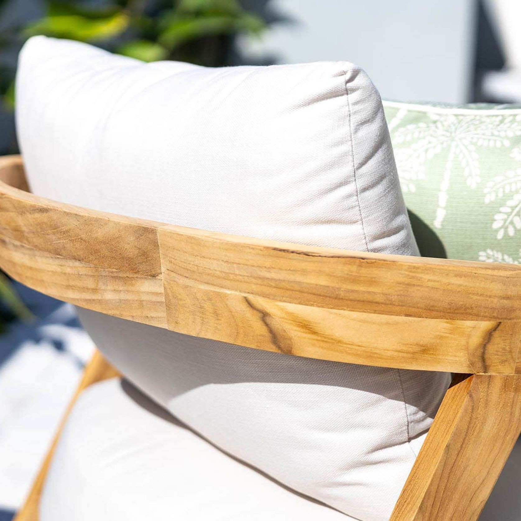 Kona 4pc Teak Outdoor Lounge Setting gallery detail image