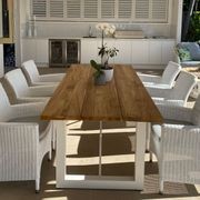 Laguna Table with Mateus Chairs 7pc Outdoor Dining Setting gallery detail image