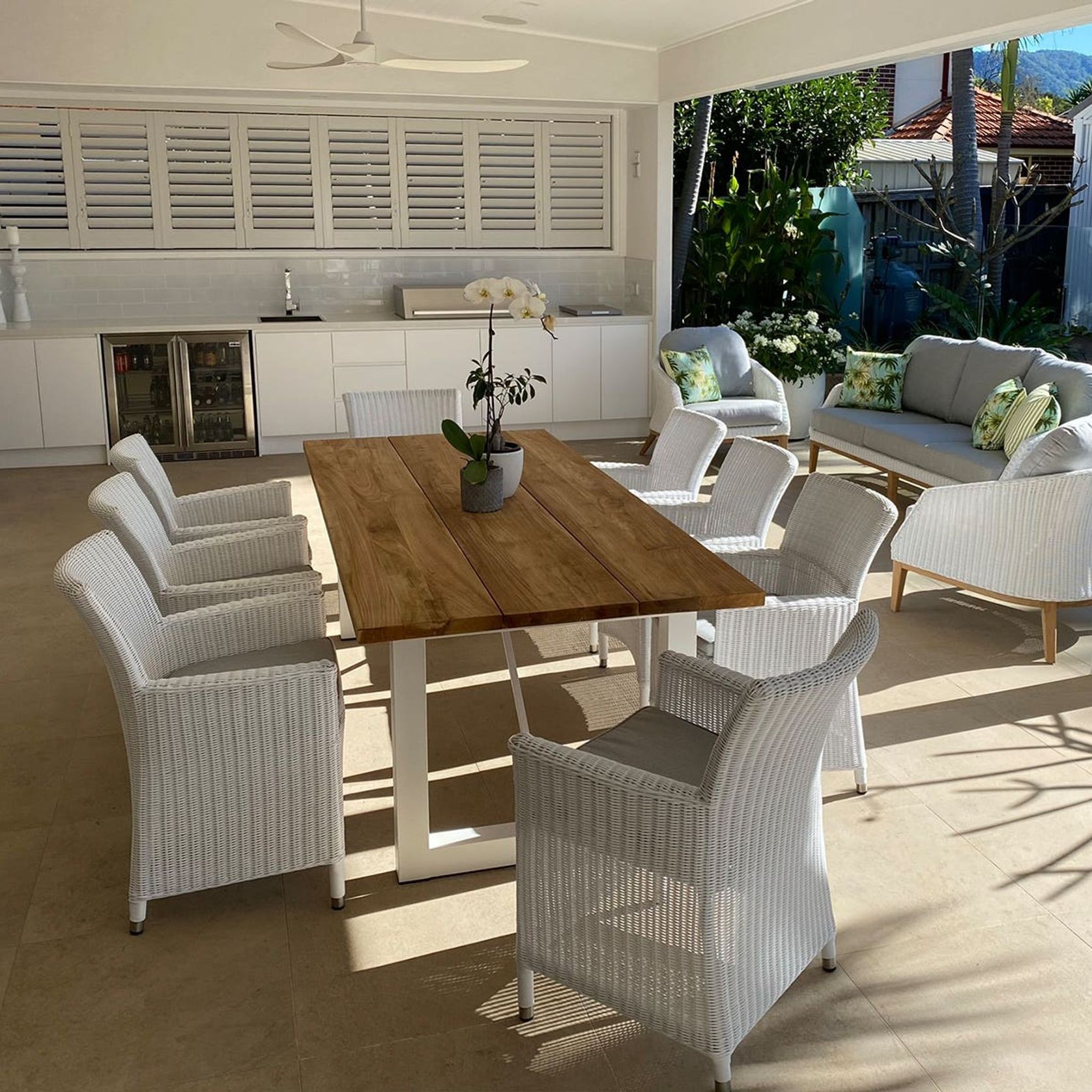 Laguna Table with Mateus Chairs 9pc gallery detail image