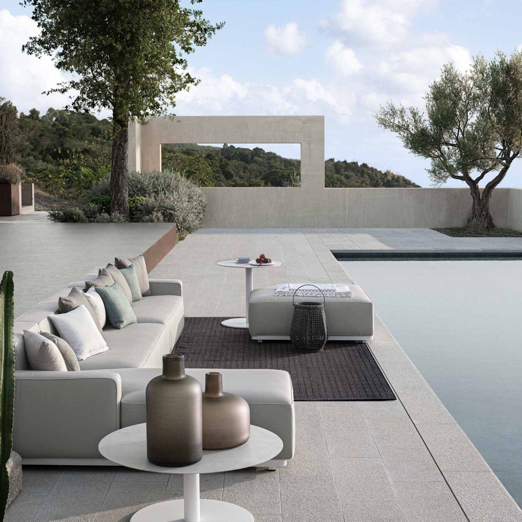 Laguna Outdoor 3 Seater Sofa by Atmosphera gallery detail image