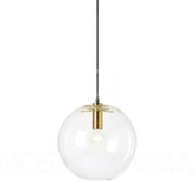 Ariana Glass Pendant Light - Gold gallery detail image
