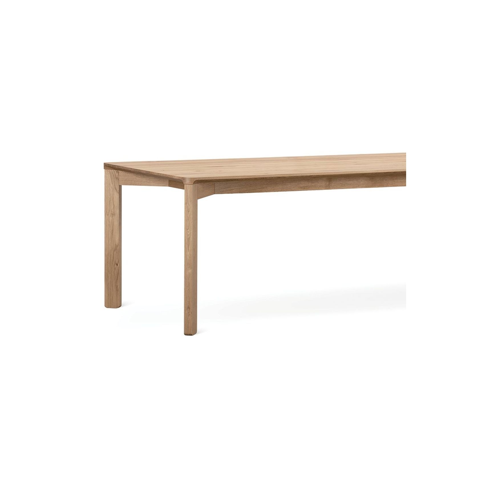 Lasu Dining Table - Natural Oak - by TON gallery detail image