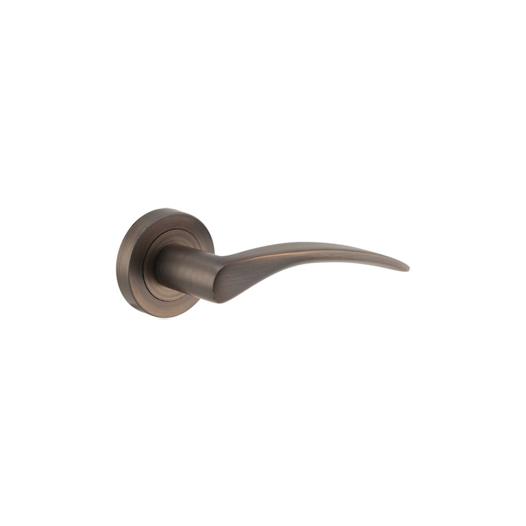 Oxford Door Lever Round Rose gallery detail image