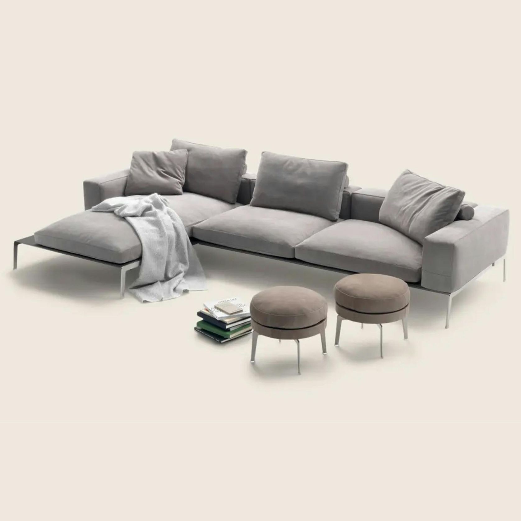 Lifesteel Sofa By Flexform gallery detail image