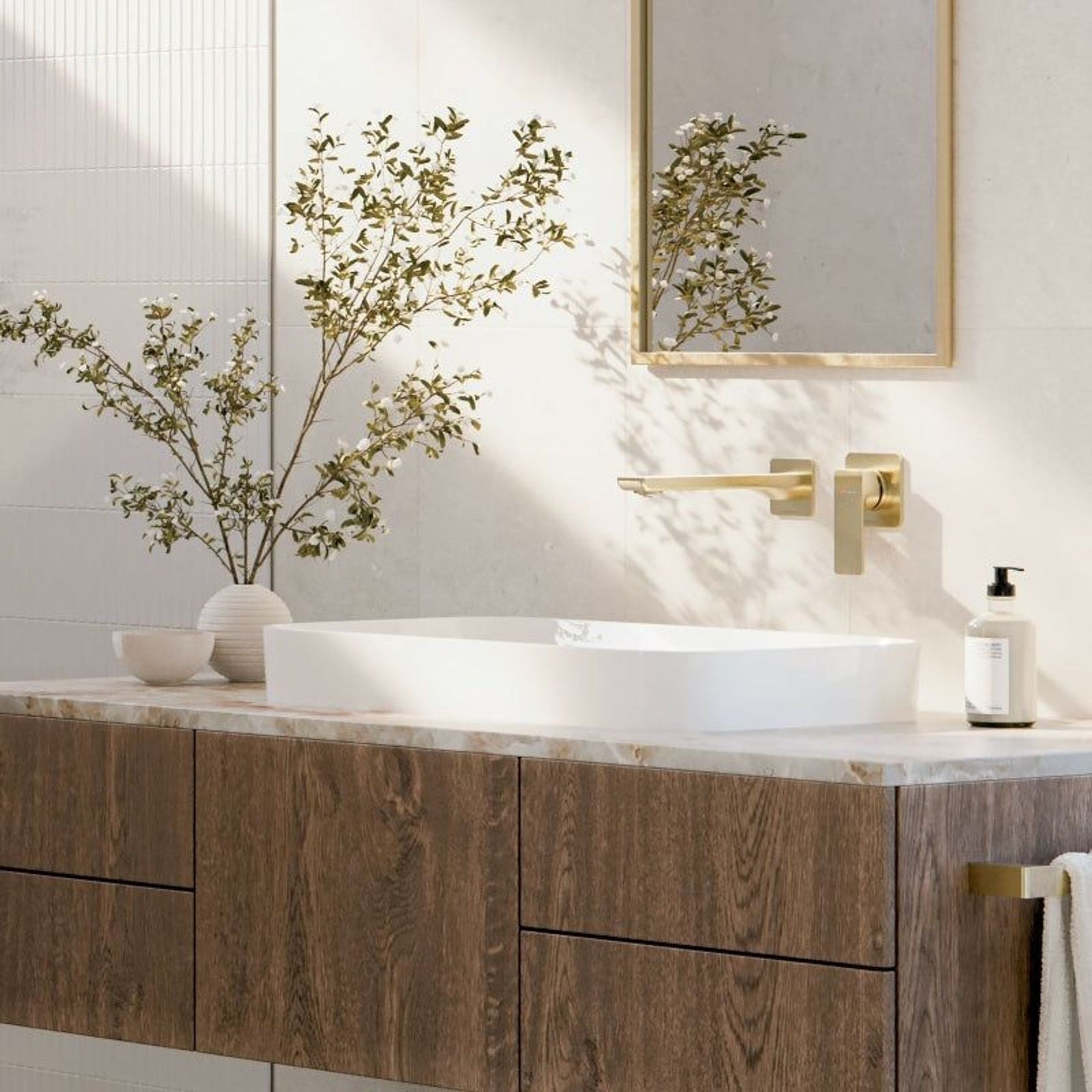 Phoenix Gloss MKII SwitchMix Shower / Wall Mixer - Brushed Carbon gallery detail image